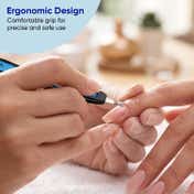 VEGA Soft Touch Cuticle Trimmer & Cuticle Pusher for Manicure & Pedicure for Men & Women (CTP-01N)