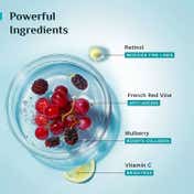 Pilgrim Red Vine Night Gel Creme With Retinol, Mulberry & Vitamin C (50g)