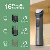 Philips 13-In-1 Multipurpose Trimmer for Face & Body for Men MG7922-15
