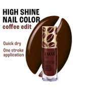 Lakme 9 to 5 Overtime Shine Nail Polish Coffee Edit - 11 Americano Edge (6 ml)