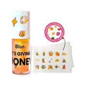 Blur India  It's Giving Honey Lip Oil, Juicy Lip Oil, Honey  - Warm Gold (5 ml)