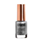 Lakme Ultimate Glam Chrome Nail Paint - Gunmetal (6 ml)