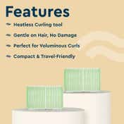 GUBB Hair Rollers - 6 Large Hair Curlers (60 g)