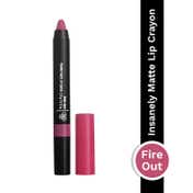 PAC Insanely Matte Lip Crayon 12H Longlasting Non Drying Smudgeproof - Rire Out (3.8 g)