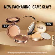 Lakme 9 to 5 Powerplay Matte Compact, Oil Control Formula, With Vitamin E, Almond (8 g)