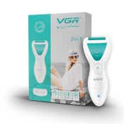 VGR V-812 Electric Callus Remover for Feet 100-Minute Runtime 2 Speed Settings IPX6 Waterproof