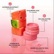 The Face Shop Vitamin B Tinted Overnight Lip Balm With Watermelon (14 g)