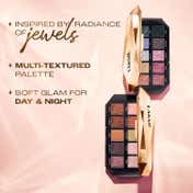 Lakme Be-Jewel Multichrome Eyeshadow Palette 10 Shimmery Shades - Gilded Glow (12 g)