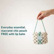 Love Momma Mom & Baby Lip Balm Free Macramé Pouch - Basil & Almond Oil (5 g)