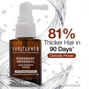 Soulflower Rosemary Redensyl Hair Growth Serum (30 ml)