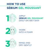 Bioderma Sebium Gel Moussant Acne Defence Cleanser For Oily Acne Prone Skin (200ml)