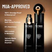 PAC Pro Finish Full Coverage Foundation Matte Finish Sweatproof Waterproof - PF Light 160 (60 ml)