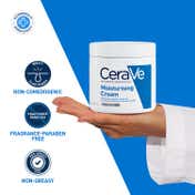 CeraVe Moisturizer Cream For Dry Skin & Barrier Repair (454 g)