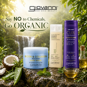 Giovanni Organic 2Chic Brazilian Keratin & Argan Oil Conditioner (250ml)