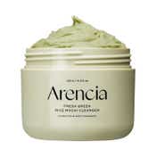 Arencia Fresh Green Rice Mochi Cleanser - Clarifying Korean Cleanser for Acne-Prone Skin (120 g)