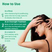 Aravi Organic Rosemary Water Spray For Promotes Healthy Boosts Growth and Thicker Hair (100 ml)
