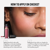 M.A.C Powder Kiss Lip And Cheek Mousse - Over The Taupe (5 ml)