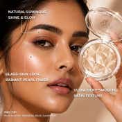 PAC Killer Glow Powder Highlighter Micro Pearls Rose Gold Luminous HD Shine - Soft Sun (8.11 g)