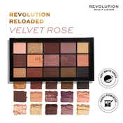 Makeup Revolution Re - Loaded Eyeshadow Palette - Velvet Rose (16.5 g)