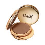Lakme 9To5 Double Duty Dual Finish Compact, Foundation + Compact,Lightweight & Longstay,Cocoa- (9 g)