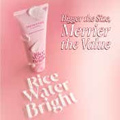 The Face Shop Rice Water Bright Foaming Cleanser- Best Korean Face Wash for Glowing Skin (150 ml)