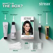 Streax Hair Colour - 1 Natural Black (70gm+50ml)