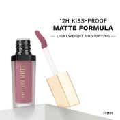 PAC Timeless Matte Mini 12H Longlasting Rich Pigment One Swipe Payoff Smudgeproof - Flirtini (3 ml)
