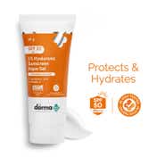The Derma Co. 1% Hyaluronic Sunscreen Aqua Gel SPF 50 PA++++ (30g)