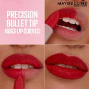 Maybelline New York Serum Lipstick (Satin) 8Hr Hydration + one-swipe bold color - 107 Blind Date (4.3g)