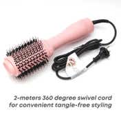 Alan Truman Compact Blow Brush - Pink (1 Pc)