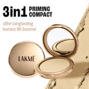 Lakme Powerplay Priming Powder Foundation 3-in-1 Lasting Matte Dry-Oily Skin - Ivory Cream (9 g)