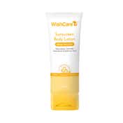 WishCare Sunscreen Body Lotion SPF50 PA+++ In Vivo Tested UV Protection No White Cast (100 ml)