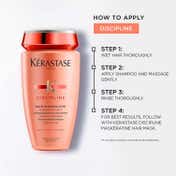 KERASTASE Discipline Fluidealiste Shampoo for Frizzy Hair with Morpho-Keratine (250 ml)