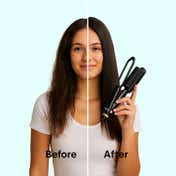 Ktein Professional Hair Straightener Comb Brush with Dual Ceramic Plates