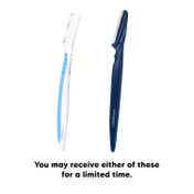 LetsShave Beard Pen Styler & Trimmer - White, Blue (3Pcs)
