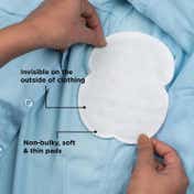 Bronson Professional Disposable Underarm Sweat Pads Kit (10 pcs)