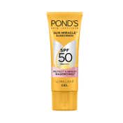 Pond's Sun Miracle with 3% Niasorcinol Ultra Light Gel SPF 50 for Radiant Skin(100 g)