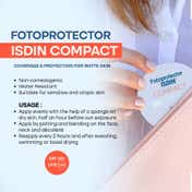 ISDIN Fotoprotector Compact Arena Sunscreen SPF 50+ (10 g)