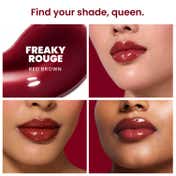 Foxtale Plumping Ceramide Lip Balm for Hydrated & Smooth Lips with Gloss Finish - Rouge (3.5 ml)