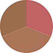Pilgrim 3-in-1 Face Palette Blush, Highlighter & Contour - Bold Charme (12 g)