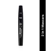 PAC Dual Xposure Mascara 2-in-1 Volumizing Lengthening Mascara Longlasting Clump Free - Black (7 ml)