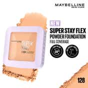 Maybelline New York Super Stay 30H Flex Powder Foundation - 128 (9 g)