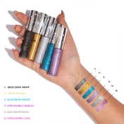 FOCALLURE Unearthing Mars Glitter Eyeliner - BK06 Dark Night (7.5 g)