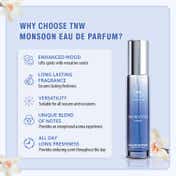 TNW The Natural Wash Monsoon Eau De Parfum Unisex Perfume (15 ml)