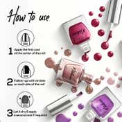 RENEE Metallicious Nail Paint - Lunar Glow (10 ml)
