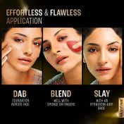 Lakme Xtraordin-airy Mattereal Mousse Foundation Matte Finish Has SPF8 - 03 Golden Sand (25 g)