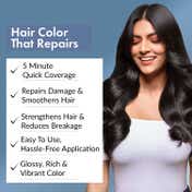 Thriveco Coloring Shampoo - Dark Brown (4 pcs)