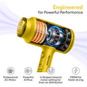 Protouch AirZ 3-in-1 Power Hair Dryer- Yellow