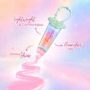 Princess By Renee Five Layer Shiny Lip Gloss with Keychain for Kids & Preteens (10 ml)