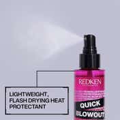 REDKEN Quick Blowout Lightweight Hairspray with Heat Protection,For Fast Blow Dry (125 ml)